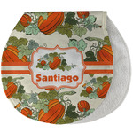 Pumpkins Burp Pad - Velour w/ Name or Text