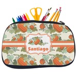 Pumpkins Neoprene Pencil Case - Medium w/ Name or Text