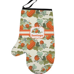 Pumpkins Left Oven Mitt (Personalized)