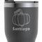 Pumpkins RTIC Tumbler - Black - Close Up