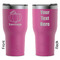 Pumpkins RTIC Tumbler - Magenta - Double Sided - Front & Back