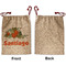 Pumpkins Santa Bag - Approval - Front