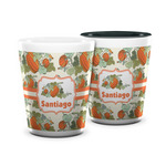 Pumpkins Ceramic Shot Glass - 1.5 oz (Personalized)