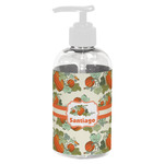 Pumpkins Plastic Soap / Lotion Dispenser (8 oz - Small - White) (Personalized)