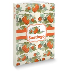 Pumpkins Softbound Notebook - 7.25" x 10" (Personalized)