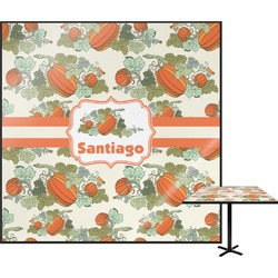 Pumpkins Square Table Top - 30" (Personalized)