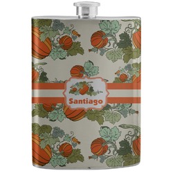 Pumpkins Stainless Steel Flask (Personalized)