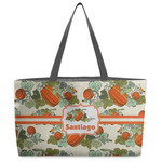 Pumpkins Beach Totes Bag - w/ Black Handles (Personalized)