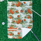 Pumpkins Waffle Weave Golf Towel - In Context