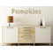 Pumpkins Wall Name Decal On Wooden Desk