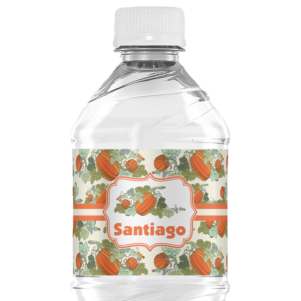 Custom Pumpkins Water Bottle Labels - Custom Sized (Personalized)