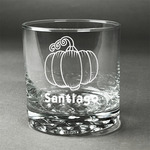 Pumpkins Whiskey Glass (Single) (Personalized)