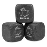 Pumpkins Whiskey Stone Set - Set of 3 (Personalized)