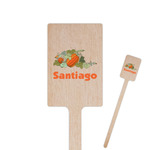 Pumpkins Rectangle Wooden Stir Sticks (Personalized)