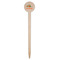 Pumpkins Wooden 6" Food Pick - Round - Single Pick