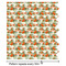 Pumpkins Wrapping Paper Roll - Matte - Partial Roll