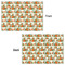 Pumpkins Wrapping Paper Sheet - Double Sided - Front & Back