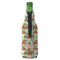 Pumpkins Zipper Bottle Cooler - BACK (bottle)