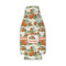 Pumpkins Zipper Bottle Cooler - FRONT (flat)