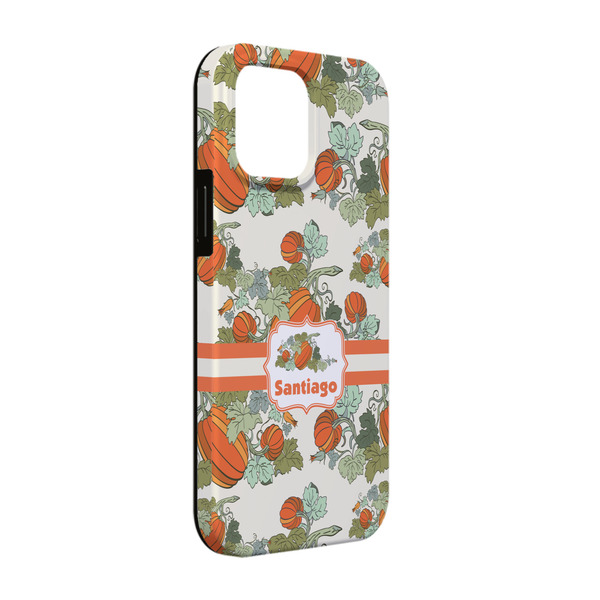 Custom Pumpkins iPhone Case - Rubber Lined - iPhone 13 Pro (Personalized)