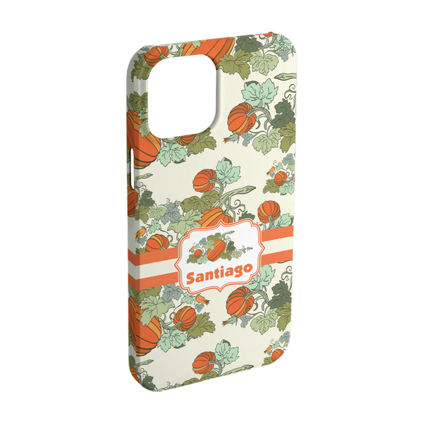 Custom Pumpkins iPhone Case - Plastic - iPhone 15 (Personalized)