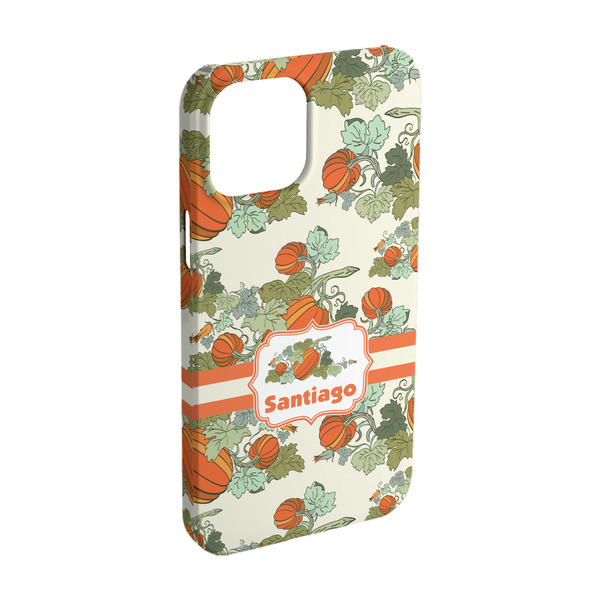 Custom Pumpkins iPhone Case - Plastic - iPhone 15 Pro (Personalized)