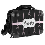 Black Eiffel Tower Hard Shell Briefcase - 15" (Personalized)