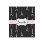 Black Eiffel Tower Poster - Matte - 20x24 (Personalized)