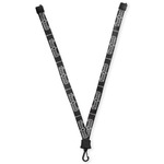 Black Eiffel Tower Lanyard (Personalized)