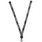 Black Eiffel Tower Lanyard (Personalized)