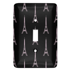 Black Eiffel Tower Light Switch Cover (Single Toggle)