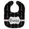 Black Eiffel Tower New Bib Flat Approval