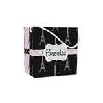 Black Eiffel Tower Party Favor Gift Bags - Matte (Personalized)