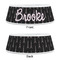 Black Eiffel Tower Plastic Pet Bowls - Medium - APPROVAL