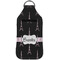 Black Eiffel Tower Sanitizer Holder Keychain - Large (Front)