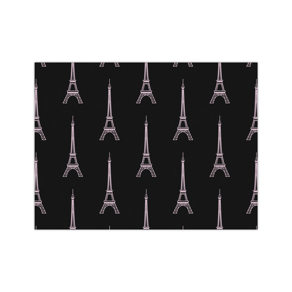 Custom Black Eiffel Tower Medium Tissue Papers Sheets - Heavyweight