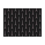 Black Eiffel Tower Large Tissue Papers Sheets - Lightweight