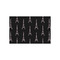 Black Eiffel Tower Tissue Paper - Lightweight - Small - Front