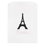 Black Eiffel Tower Treat Bag (Personalized)