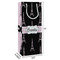 Black Eiffel Tower Wine Gift Bag - Dimensions