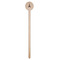 Black Eiffel Tower Wooden 7.5" Stir Stick - Round - Single Stick