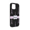 Black Eiffel Tower iPhone 13 Mini Tough Case - Angle