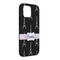 Black Eiffel Tower iPhone 13 Pro Max Tough Case - Angle