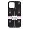 Black Eiffel Tower iPhone 13 Pro Max Tough Case - Back