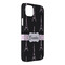 Black Eiffel Tower iPhone 14 Plus Case - Angle