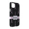 Black Eiffel Tower iPhone 14 Pro Case - Angle