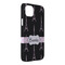 Black Eiffel Tower iPhone 14 Pro Max Case - Angle