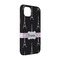 Black Eiffel Tower iPhone 14 Tough Case - Angle