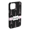 Black Eiffel Tower iPhone 15 Plus Case - Angle