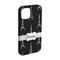 Black Eiffel Tower iPhone 15 Pro Tough Case - Angle